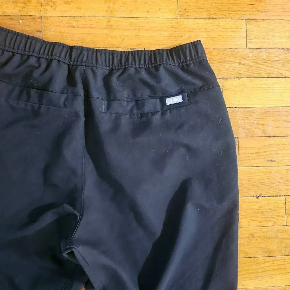 Figs Black Men's Large Tansen Jogger Scrub Pants